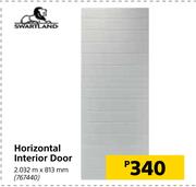 Swartland Horizontal Interior Door-2032m x 813mm