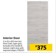 Interior Door-2m (h) x 813mm (w)