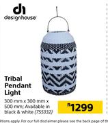 Design House Tribal Pendant Light-300mm x 300mm x 500mm
