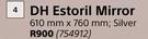 DH Estoril Mirror-610mm x 760mm