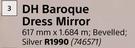 DH Baroque Dress Mirror-617mm x 1.684m