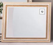 DH Dress Mirror (Oak)-480mm x 108mm