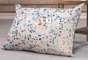 DH White Mosaic Cushion (Printed)-500mm x 700mm