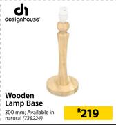 Design House Wooden Lamp Base