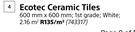Ecotec Ceramic Tiles-600mm x 600mm Per Sqm