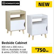 Home & Kitchen Bedside Cabinet-400mm x 300mm x 550m Each