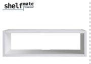 Shelfmate Media MDF Cube (White)-482mm x 350mm x 152mm x 16mm