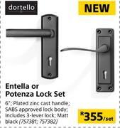 Dortello Entella Or Potenza Lock Set-Per Set