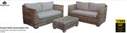Design House 3 Piece Sicily Conversation Set