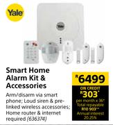 Yale Smart Home Alarm Kit & Accessories