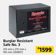 Xpanda DIY Burglar Resistant Safe No.3-375mm x 275mm x 195mm