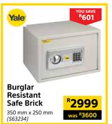 Yale Burglar Resistant Safe Brick-350mm x 250mm