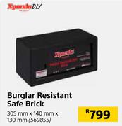 Xpanda DIY Burglar Resistant Safe Brick-305mm x 140mm x 130mm