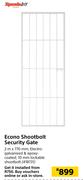 Xpanda DIY Econo Shootbolt Security Gate-2m x 770mm