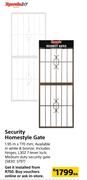 Xpanda DIY Security Homestyle Gate-1.95m x 770mm