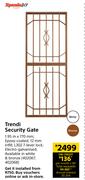 Xpanda DIY Trendi Security Gate-1.95m x 770mm