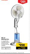 Goldair 40cm Misting Fan
