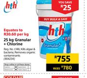 HTH Granular + Chlorine-25kg