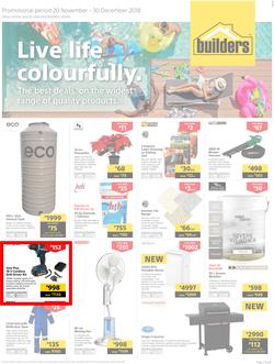 Builders Inland : Live Life Colourfully (20 Nov - 30 Dec 2018), page 1