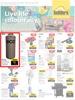 Builders Inland : Live Life Colourfully (20 Nov - 30 Dec 2018), page 1