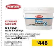 Plascon Polvin Pastels Walls & Ceilings-10Ltr