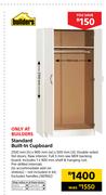 Builders Standard Built-In Cupboard 2100x900x500mm