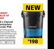 0Citycoat Contractors Acrylic PVA-20Ltr