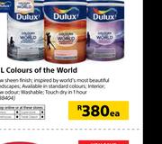 Dulux Colours Of The World-5Ltr Each