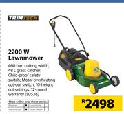 Trimtech 2200w shop lawnmower