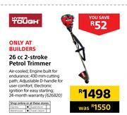 Hyper Tough 26cc 2 Stroke Petrol Trimmer