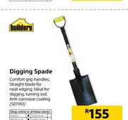 Builders Digging Spade