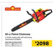 Wolf Garden 45cc Petrol Chainsaw