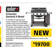 Weber 4-Burner Genesis II Braai