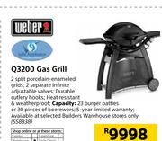 Weber Q3200 Gas Grill