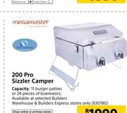 Megamaster 200 Pro Sizzler Camper