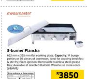 Megamaster 3 Burner Plancha