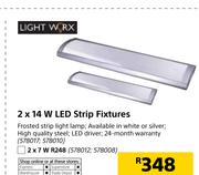 Light Worx LED Strip Fixtures 2X14W