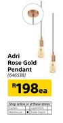 Adri Rose Gold Pendant-Each