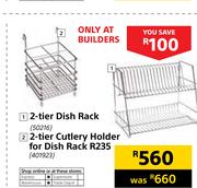 2-Tier Dish Rack