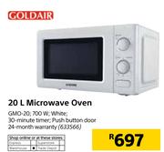 Goldair Microwave Oven-20Ltr