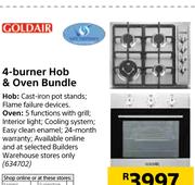 Goldair 4-Burner Hob & Oven Bundle
