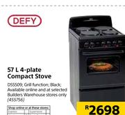 Defy L 4-Plate Compact Stove