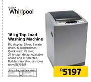 Whirlpool 16Kg Top Load Washing Machine