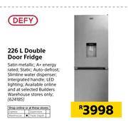  aDefy 226Ltr Double Door Fridge