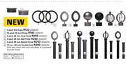 10-Pack 50mm Rings