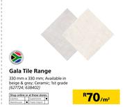 Gala Tile Range-330mm x 330mm Per Sqm