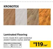 Kronotex Laminated Flooring-Per Sqm