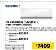 Samsung Air Conditioner 12000 BTU Non Inverter AR3000