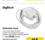 Digitech Extension Lead 3m