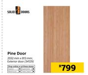 Solid Doors Pine Door-2032mm x 813mm